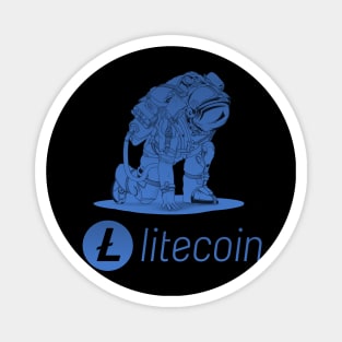 Litecoin ltc Crypto coin Crytopcurrency Magnet